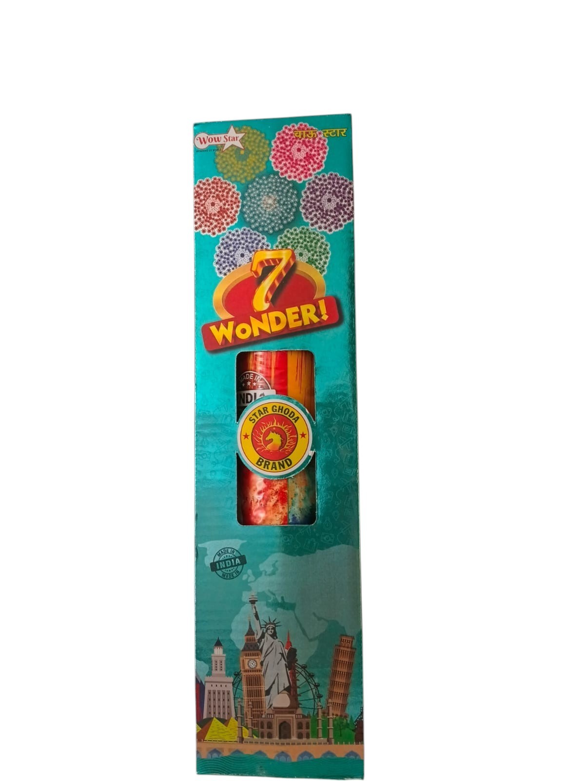 4''  7 Wonders (  Multicolour )
