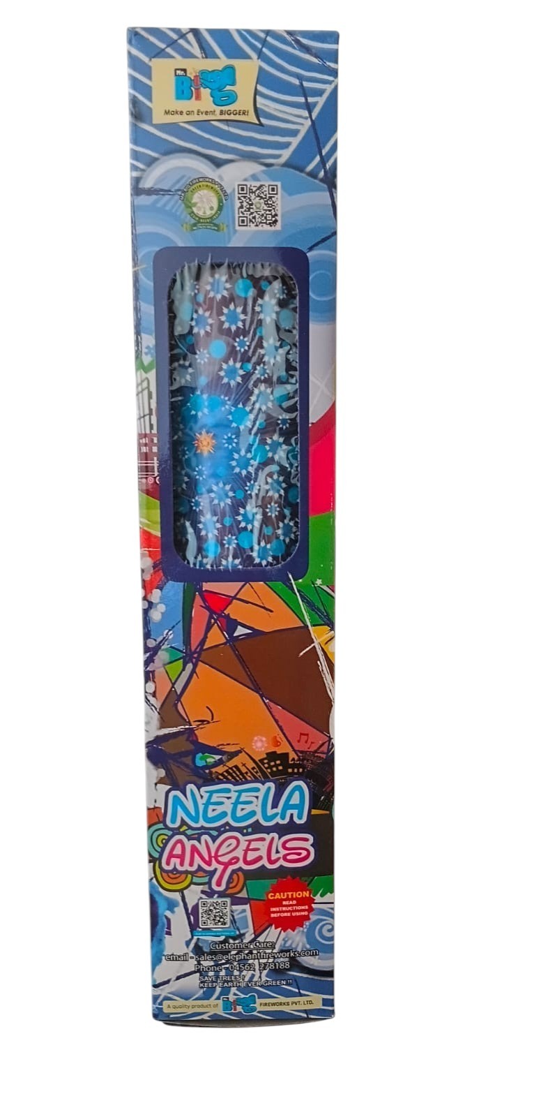 3 1/2''  Neela Angle (Blue Colour)