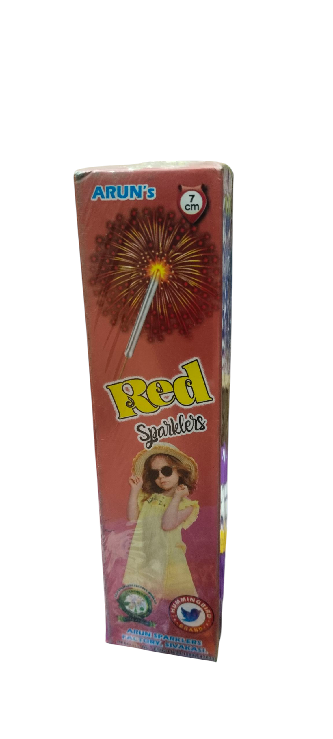 7 Cm Red Sparklers